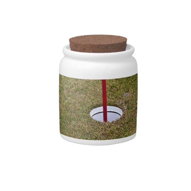 Golf hole candy jar (Front)
