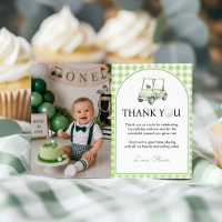 Golf Hole in One Birthday Green Photo