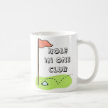 Golf Hole In One Club Sports Custom Personalized Coffee Mug at Zazzle