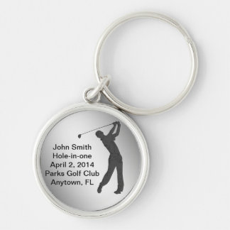 Golf Hole-in-one Commemoration Customizable Keychain
