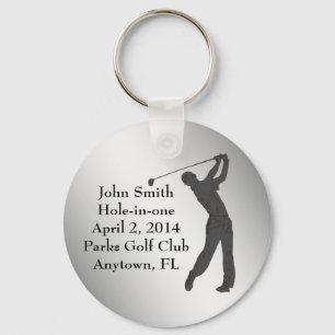 Golf Hole-in-one Commemoration Customizable Keychain