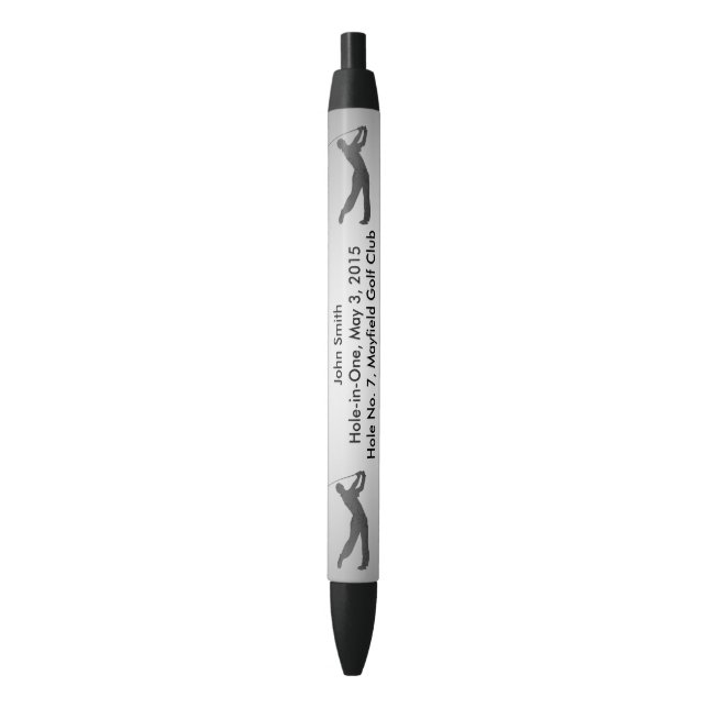 Golf Hole-in-one Commemoration Customizable Pen (Front Vertical)