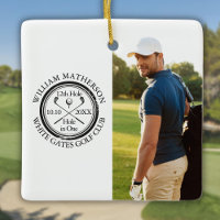 Golf Hole in One Personalized Photo Golfer 