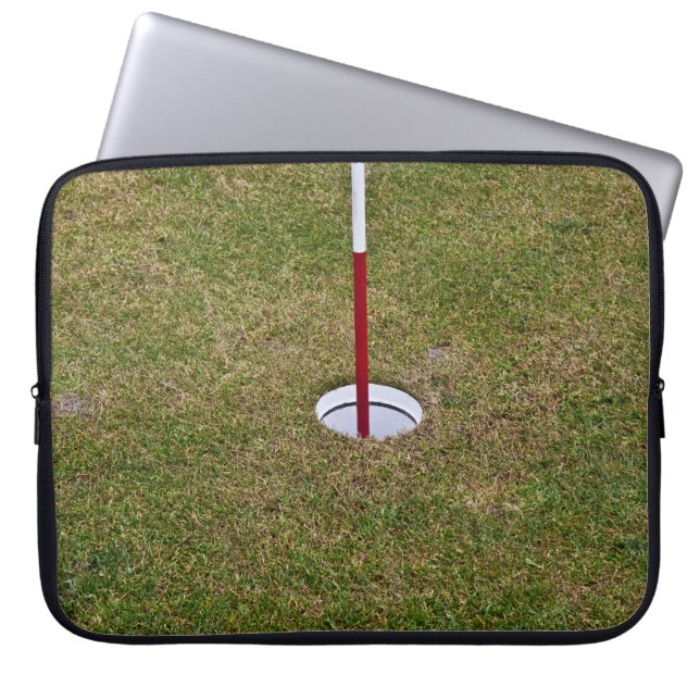 Golf hole laptop sleeve (Front)