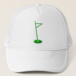 Golf Hole Marker Trucker Hat