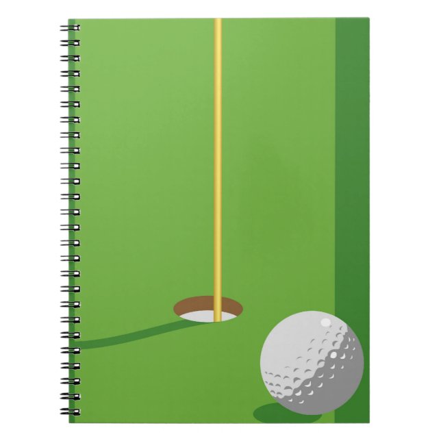 Golf Hole Notebook (Front)