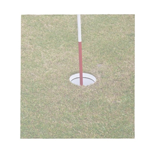 Golf hole notepad (Front)