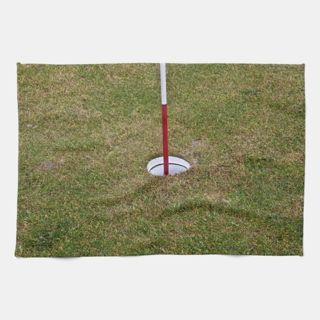 Golf hole towel (Horizontal)