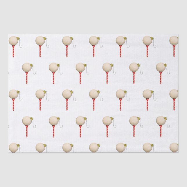 Golf Holiday Gift Ideas Tissue Paper (Front)