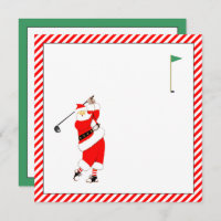 Golf Holiday Tournament Invitations