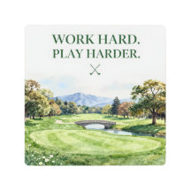 Golf Home Décor Collection | Premium Watercolor