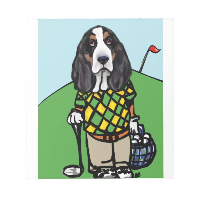 GOLF HOUND NOTEPAD (Front)