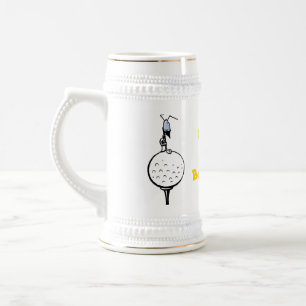 Golf Humor Happy Birthday Beer Stein