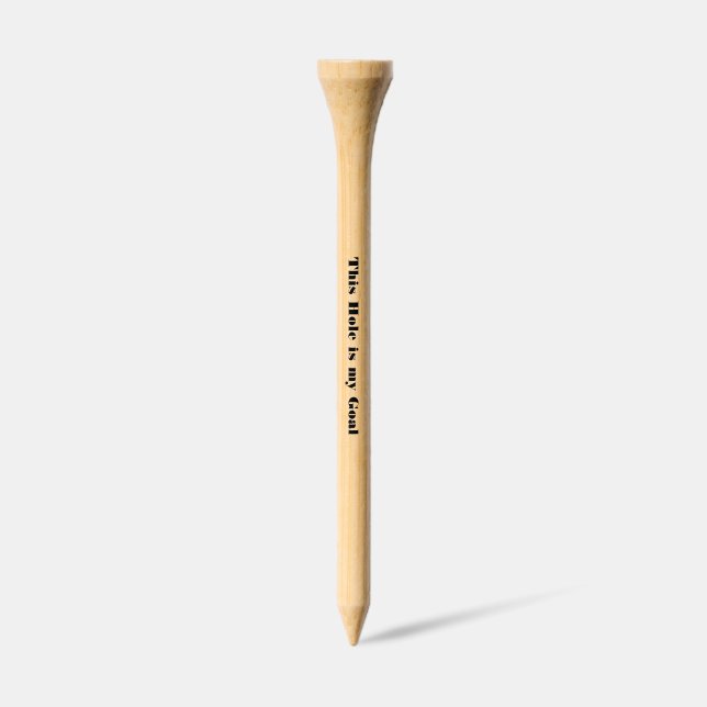 Golf Humor Hole is my Goal Tees (Side)