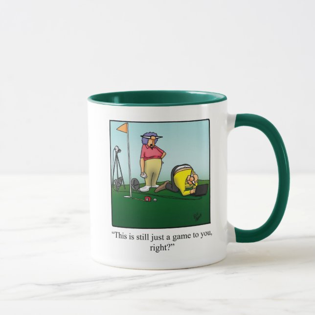 Golf Humor Mug Gift (Right)