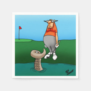 Golf Humor Party Napkins
