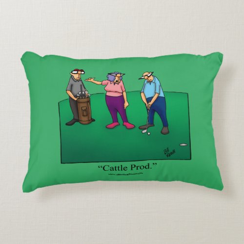 Golf Humor Pillow Gift for Golfers