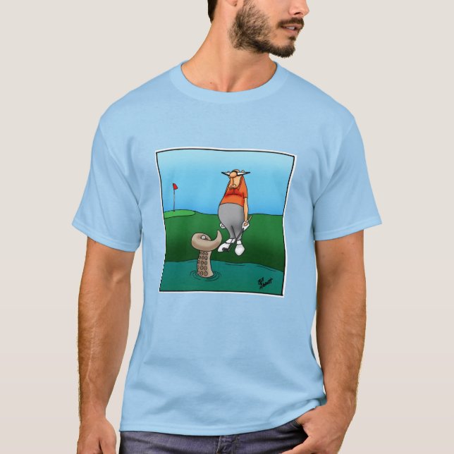 Golf Humor Tee Shirt (Front)