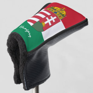 Golf Hungary & Hungarian Flag / Golf Clubs Covers