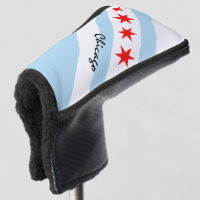 Golf Illinois & Chicago Flag / Golf Clubs Covers