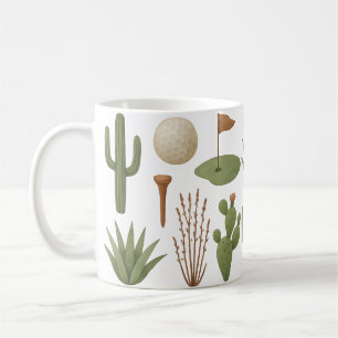 Golf in Arizona Coffee Mug