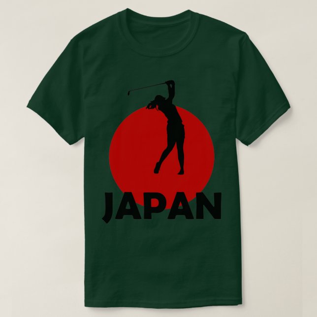 Golf in Japan Japan T-Shirt (Design Front)