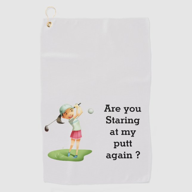 Golf in Style with Custom Towels (Front)