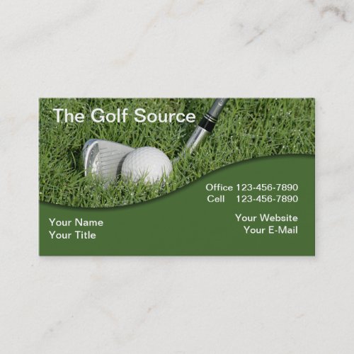 Golf Industry Business Business Card