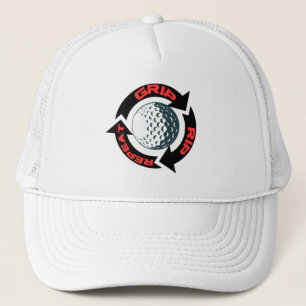 Golf Infusion "GRIP RIP REPEAT" Golfer Golf Trucker Hat
