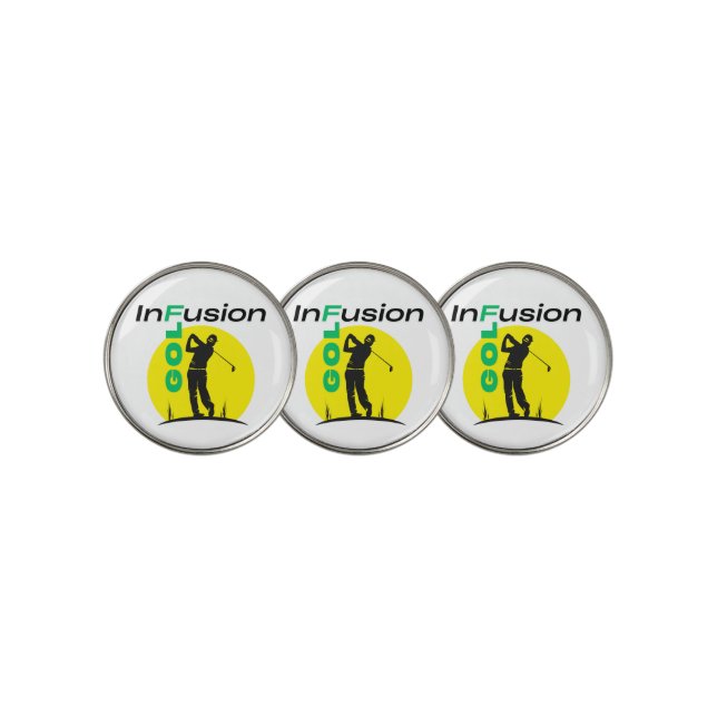 Golf Infusion Logo Designed Ball Marker (3 Up)