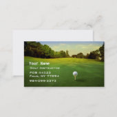 Golf Instruction Business Card (Front/Back)