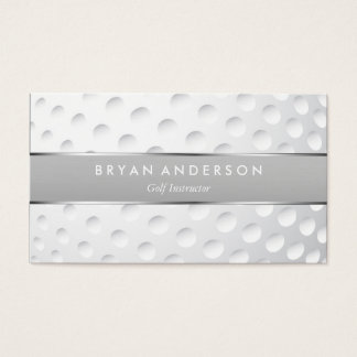 Golf Instructor Business Card