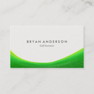 Golf Instructor Business Card