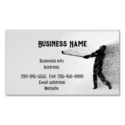 Golf Instructor Coach Custom Business Card