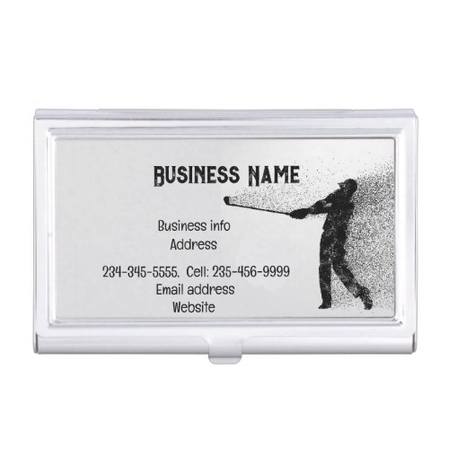 Golf Instructor Coach Custom Business Card Business Card Case
