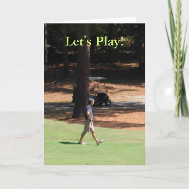 Golf Invitation (Front)