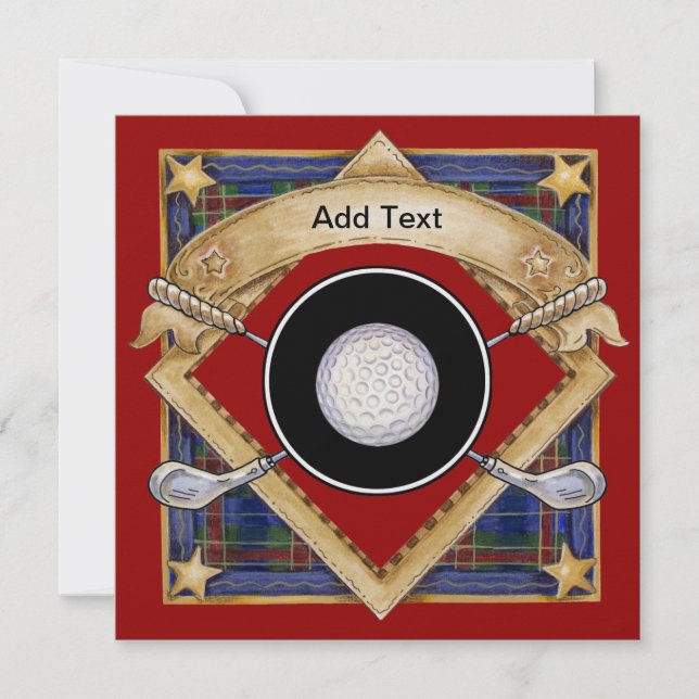 Golf Invitation - SRF (Front)