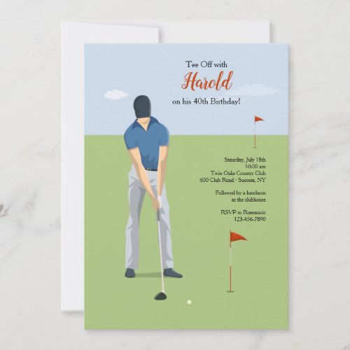 Golf Invitations