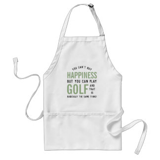 Golf is Happiness Funny Golf Lover Gifts Adult Apron