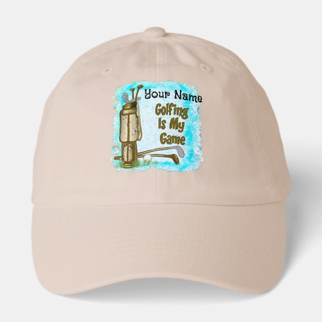Golf is my Game  golf Hat (Front)