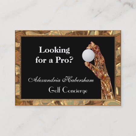 Golf Is The Game Business Card