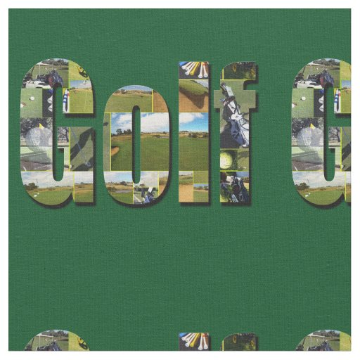 Golf Is The Word, Fabric