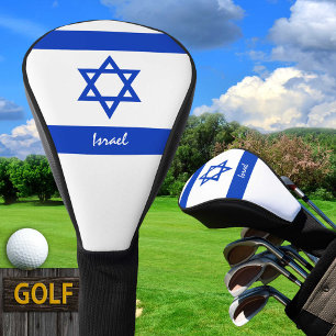 Golf Israel & Israel Flag / Golf Clubs Covers
