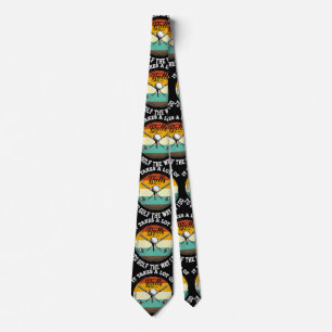 Golf It takes a lot of ball with golf on tee Neck Tie