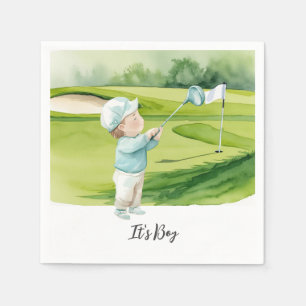 Golf  It's Boy for Baby Shower   Napkins