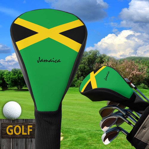 Golf Jamaica  Jamaican Flag  Golf Clubs Covers