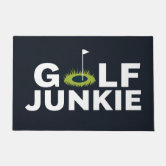 Cute Golfing Humor Decor for Fans Doormat