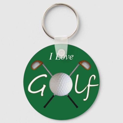Golf Keychain Customizable