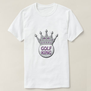 Golf King Father's Day Dadism Gift T-Shirt