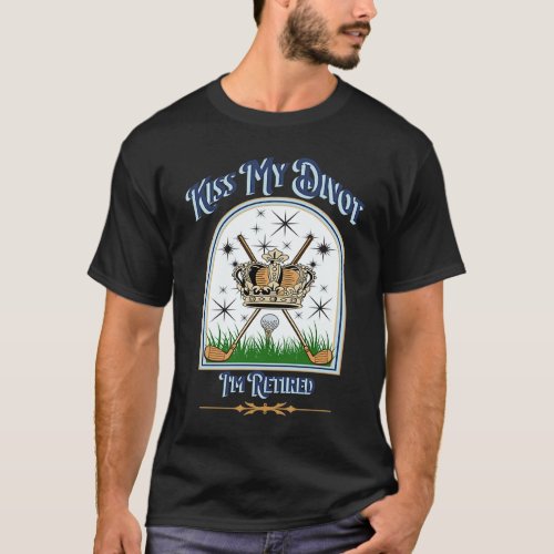 Golf Kiss My Divot I'm Retired Duffers Duffer Mull